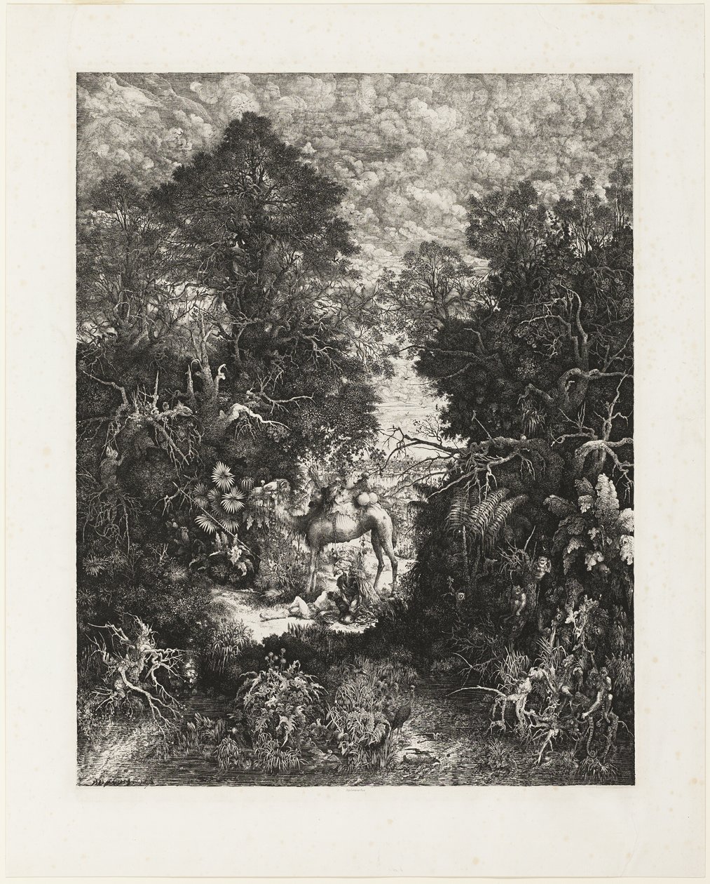 İyi Samiriyeli by Rodolphe Bresdin