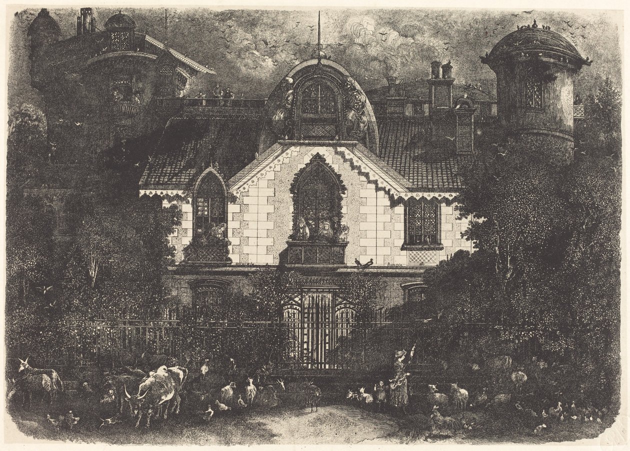Perili ev by Rodolphe Bresdin