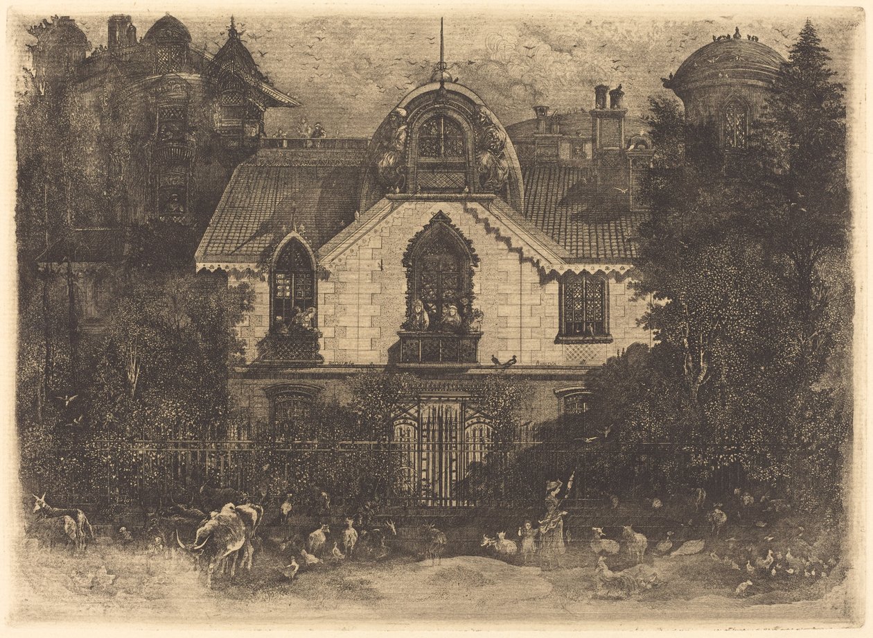 Perili ev by Rodolphe Bresdin