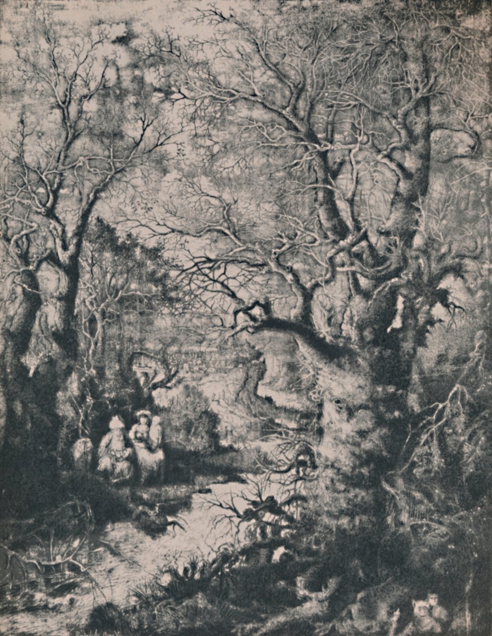 Kutsal Aile, 1855, 1946 by Rodolphe Bresdin