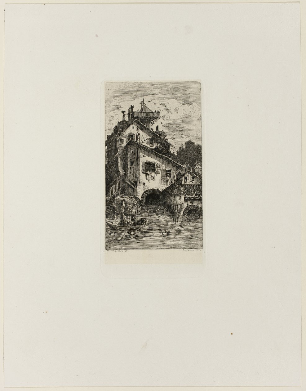 su değirmeni by Rodolphe Bresdin