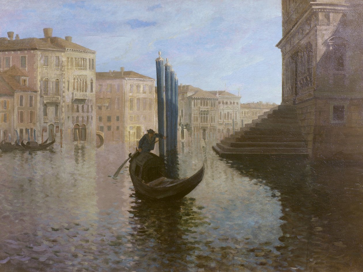 Venedik c.1895 by Roger Eliot Fry