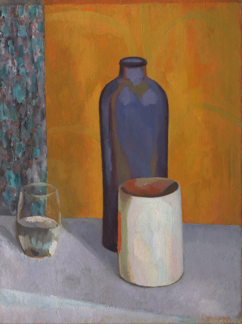 Mavi şişe ile natürmort by Roger Eliot Fry
