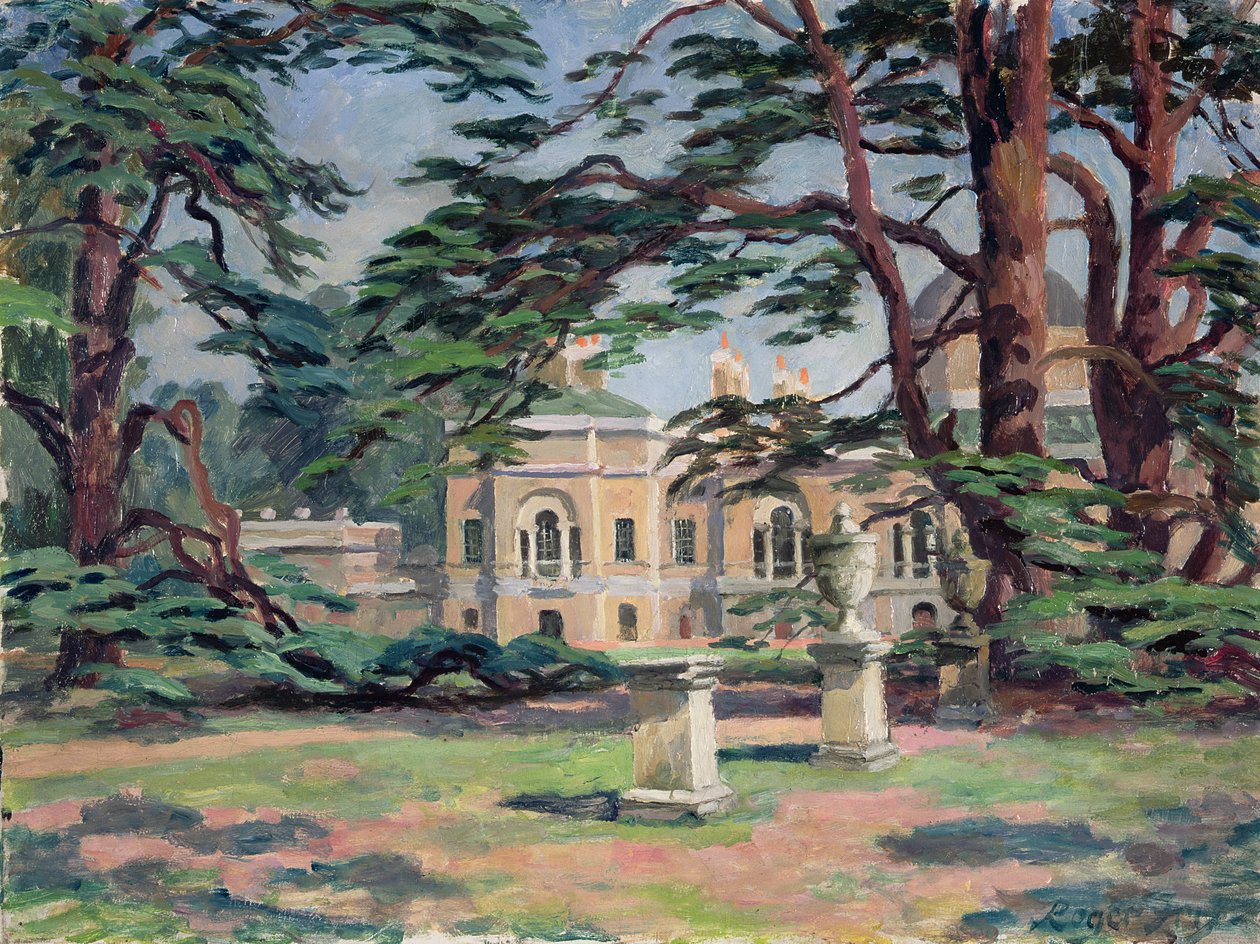 Chiswick Evi (tuval üzerine yağlıboya) by Roger Eliot Fry