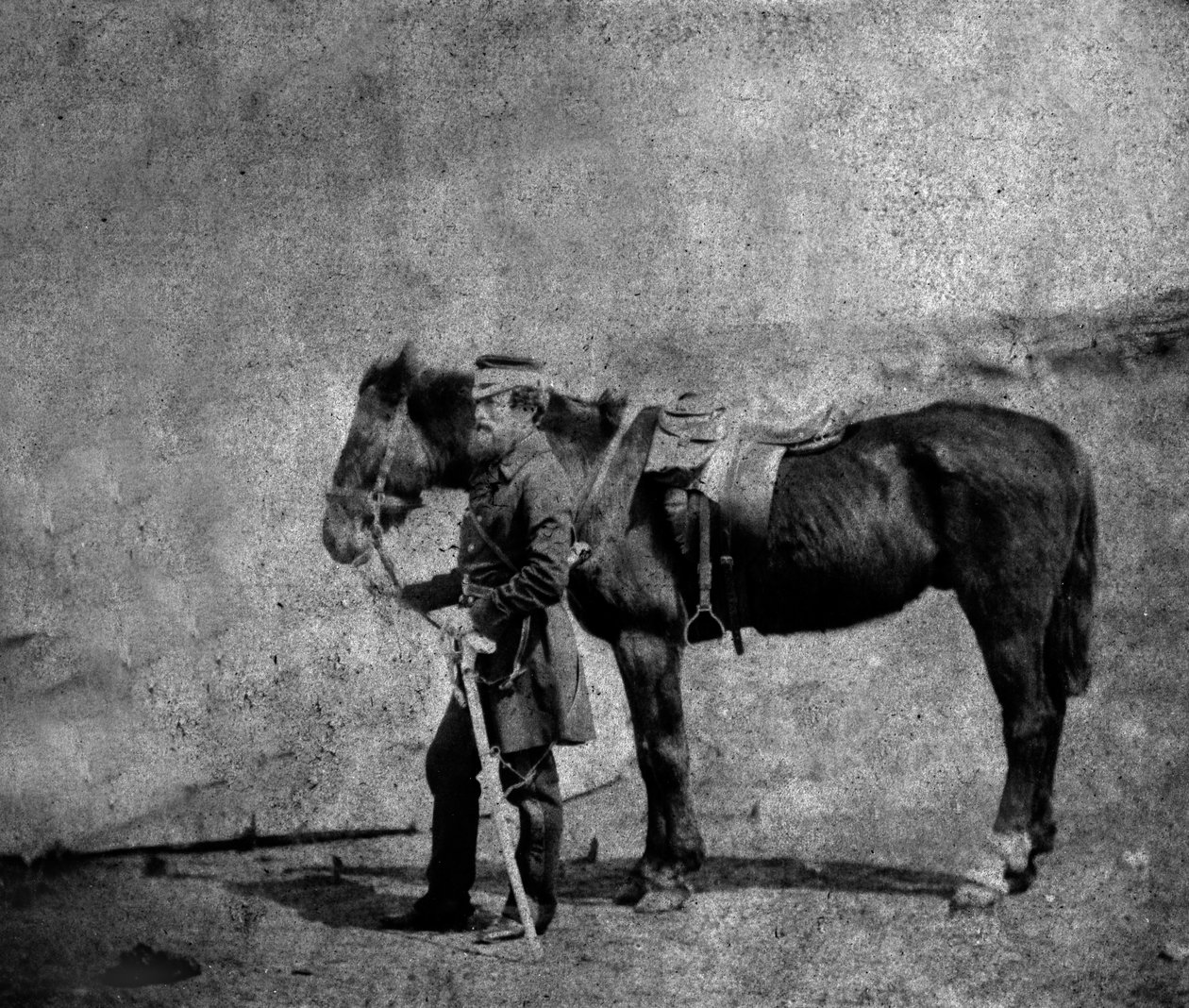 Kaptan Arthur Layard, 1855 by Roger Fenton