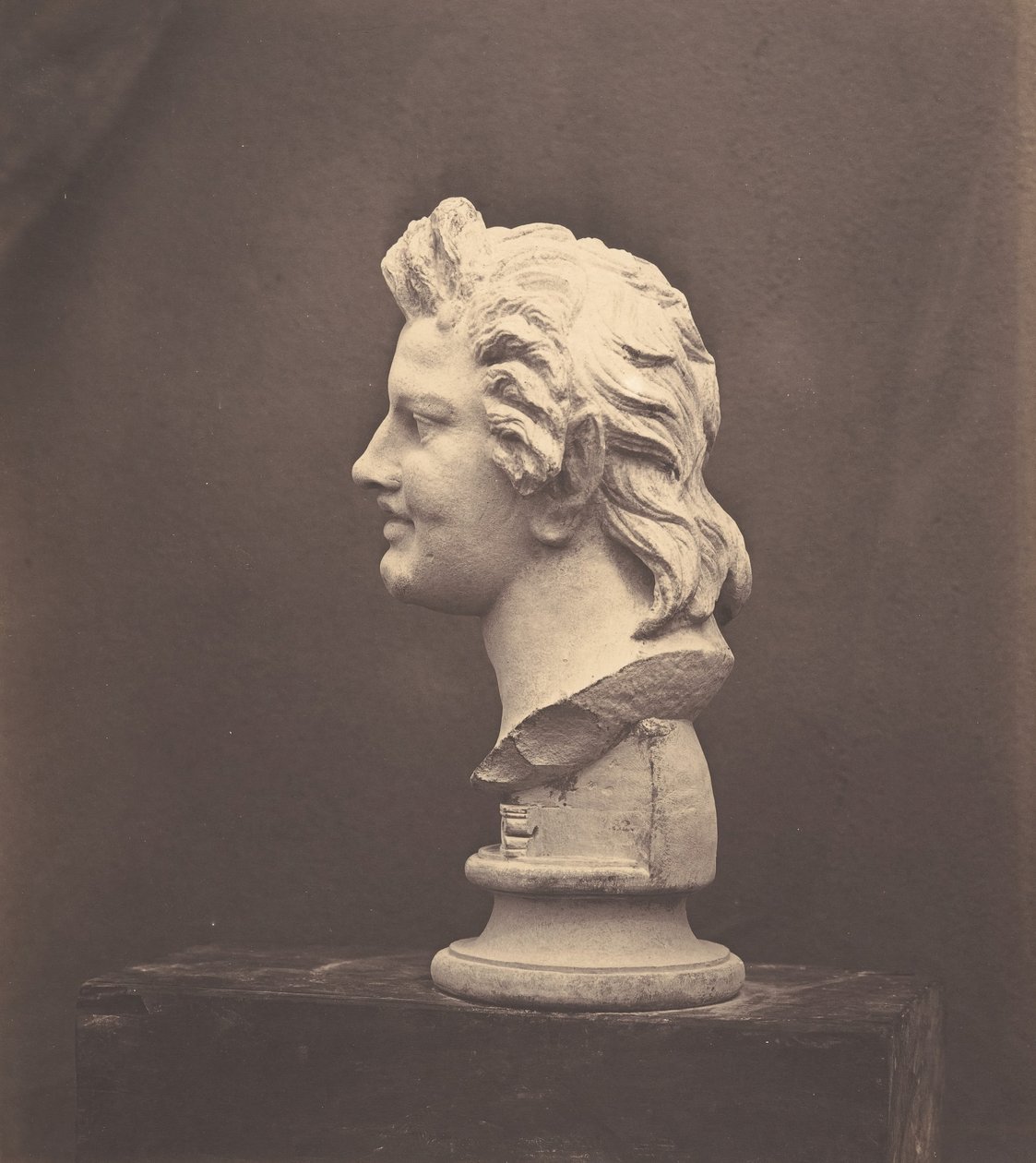 Gülen Satyr, 1854-58. by Roger Fenton