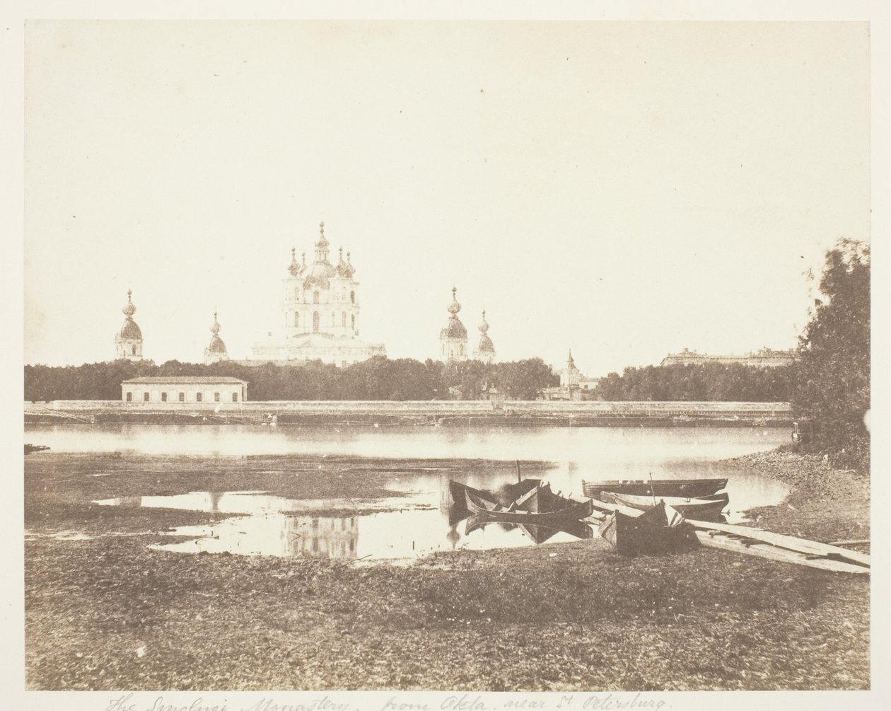 Smolnoi Manastırı by Roger Fenton