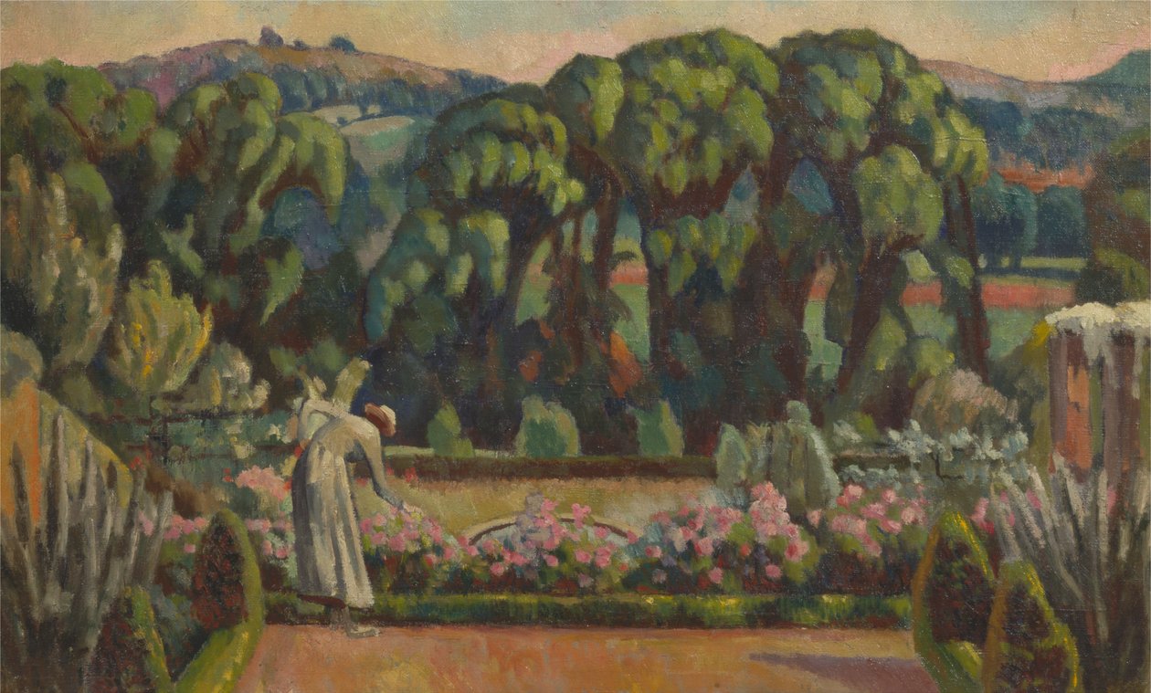 Durbins, Guildford'daki Sanatçının Bahçesi by Roger Fry