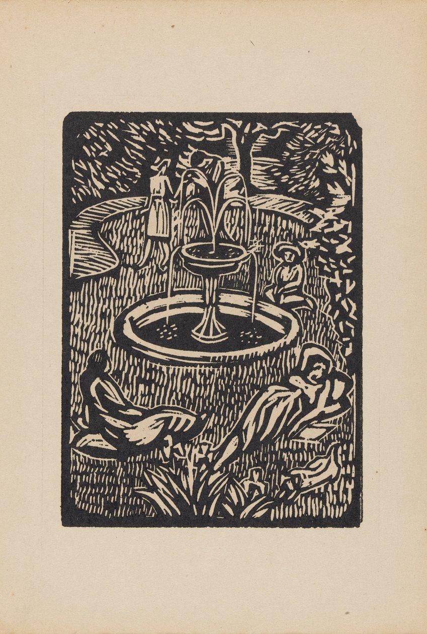 Londra Bahçesi by Roger Fry
