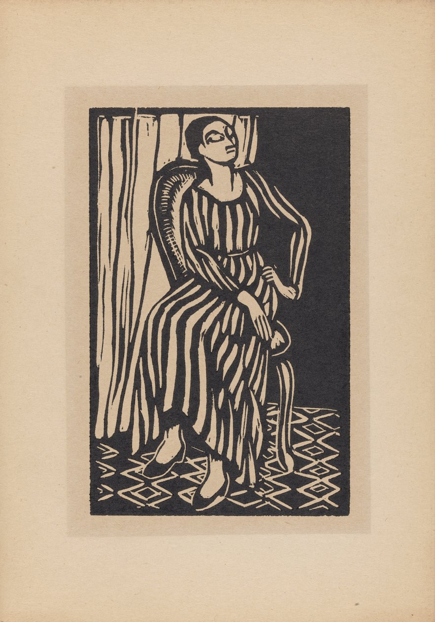 Çizgili Elbise by Roger Fry