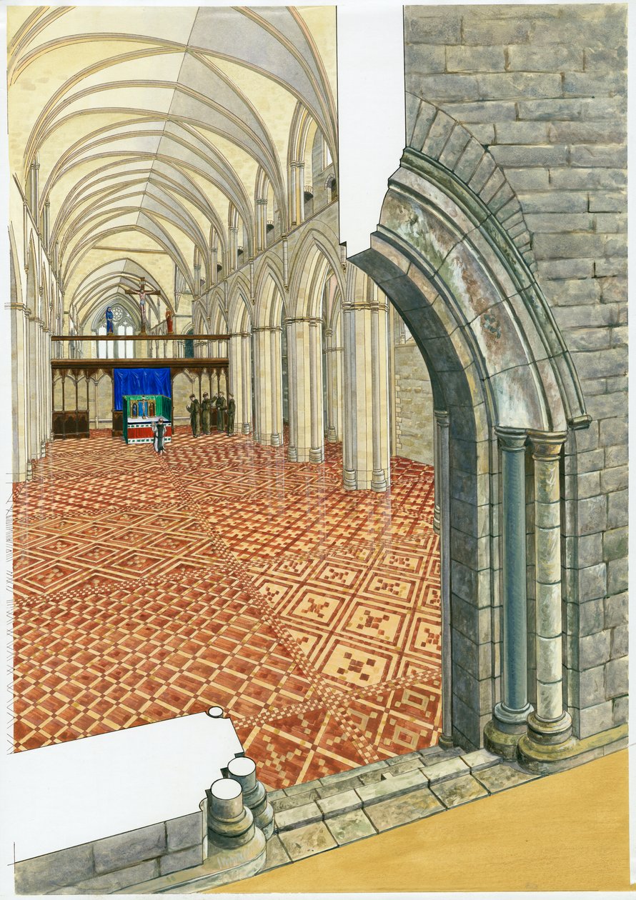 Netley Manastırı, 14. yüzyıl, 1990-2010 by Roger Hutchins