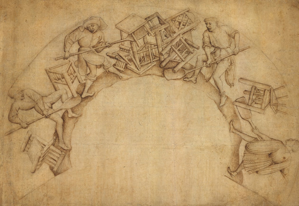 Erkekler Kürek Sandalyeleri by Rogier van der Weyden