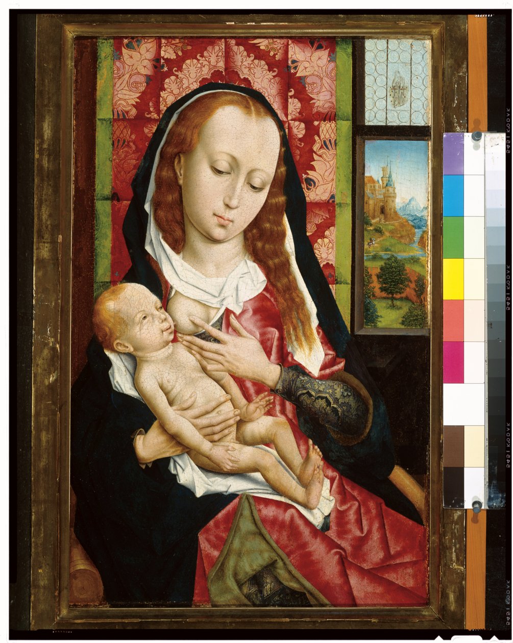 Bakire ve Çocuk, c.1480 by Rogier van der Weyden