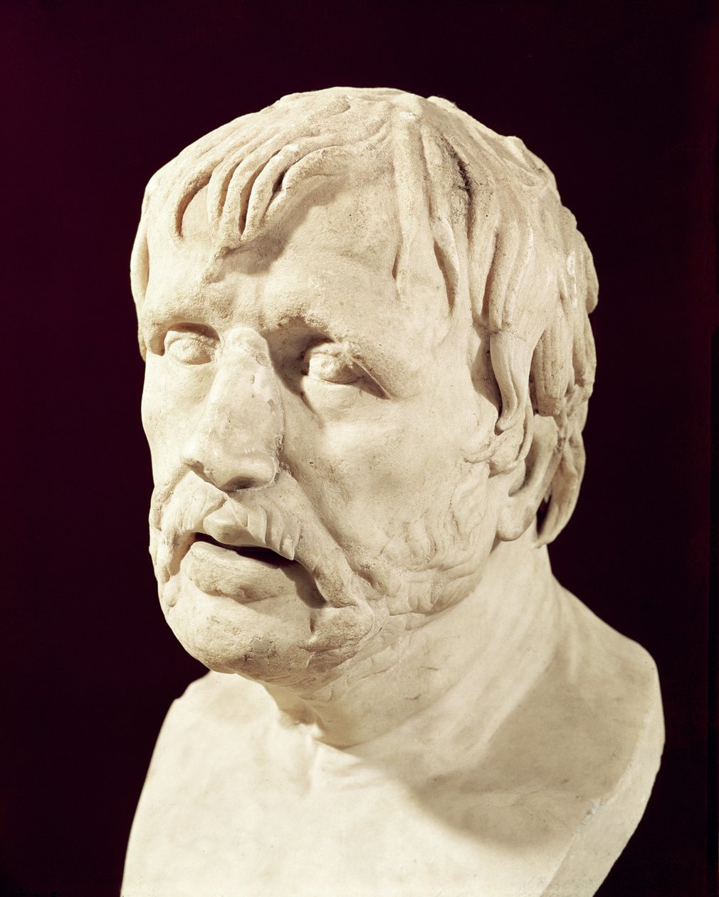 Seneca Büstü (4 BC-65 AD) (mermer) by Roman