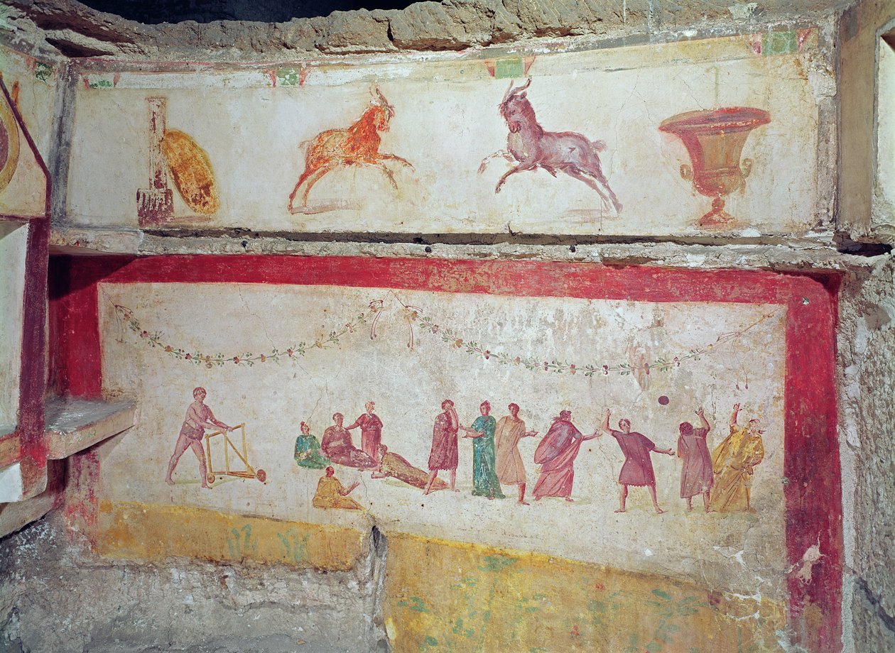 Çocuk oyunları (duvar resmi) by Roman