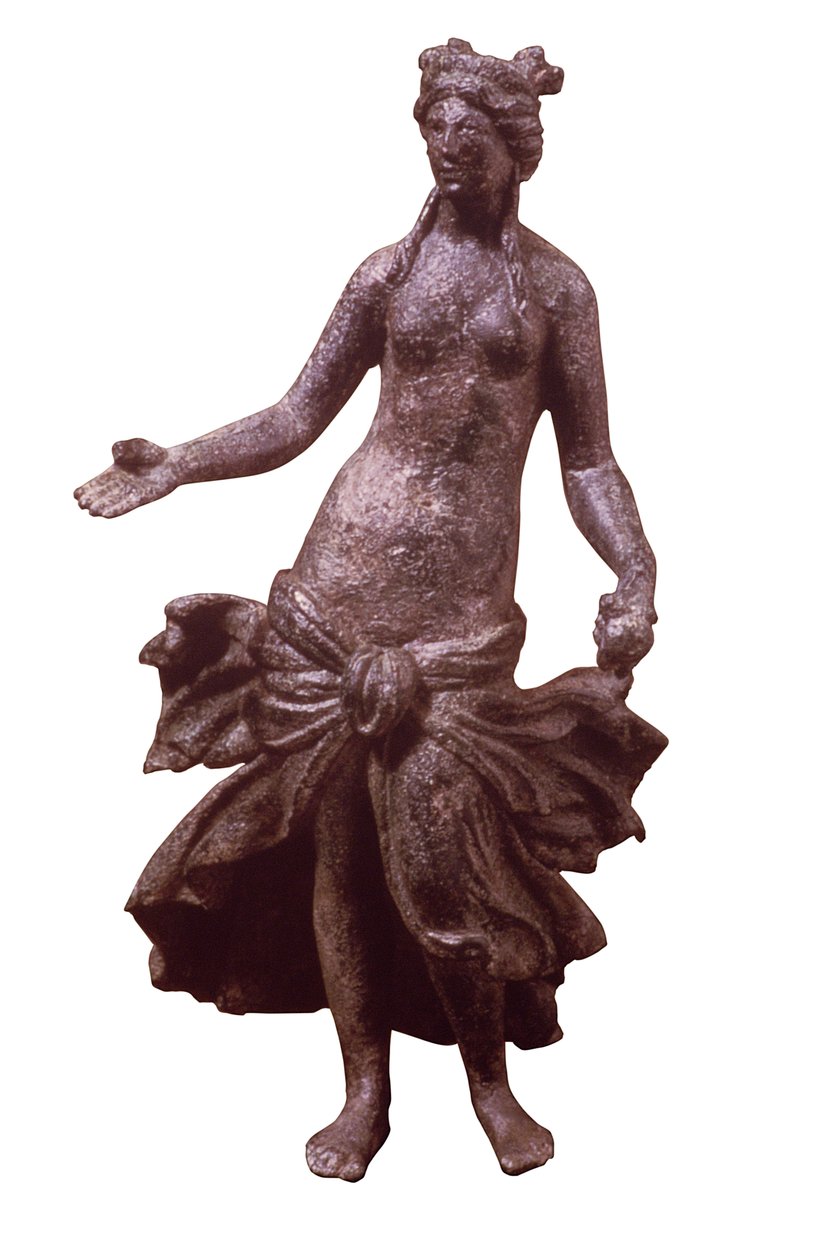 Venüs Heykelciği, MS 1. veya 2. yüzyılın sonu (bronz) by Roman
