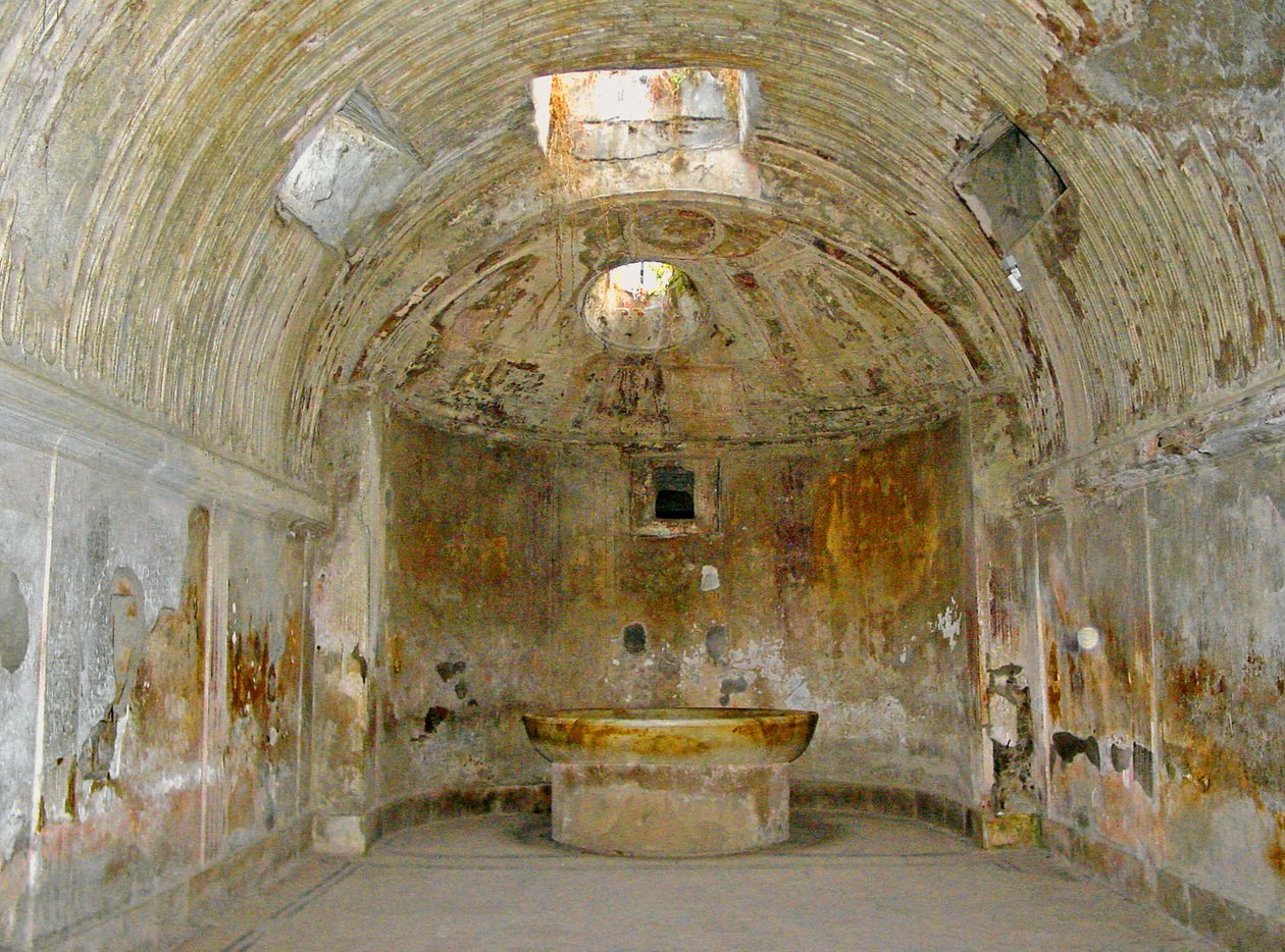 Forum termalinin kaldariumu by Roman