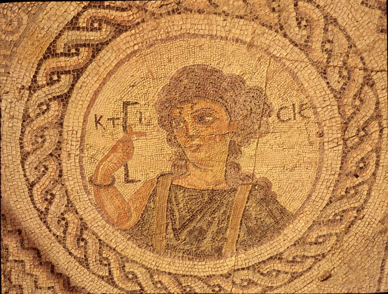 Kadın (mozaik) by Roman