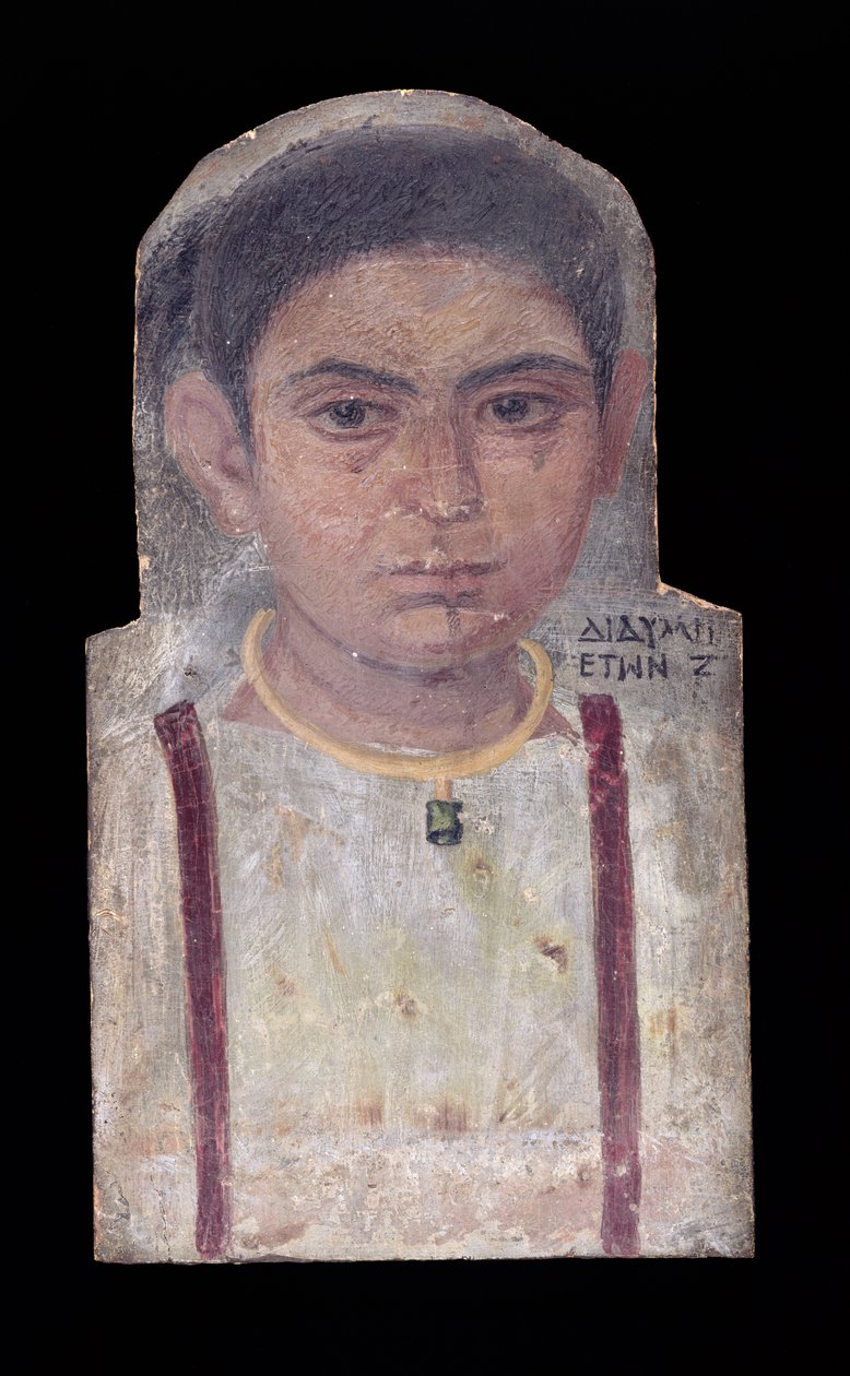 ಚಿಕ್ಕ ಹುಡುಗಿಯ ಮಮ್ಮಿ ಭಾವಚಿತ್ರ, 