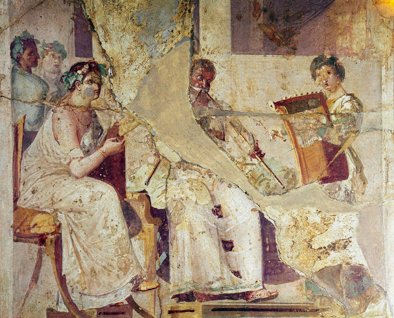 Konser (fresk by Roman