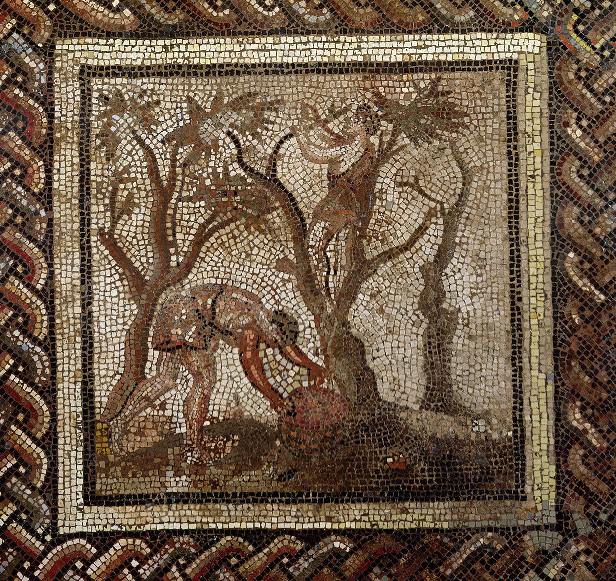 Saint-Romain-en-Gal'den Üzüm Hasadı (mozaik) by Roman