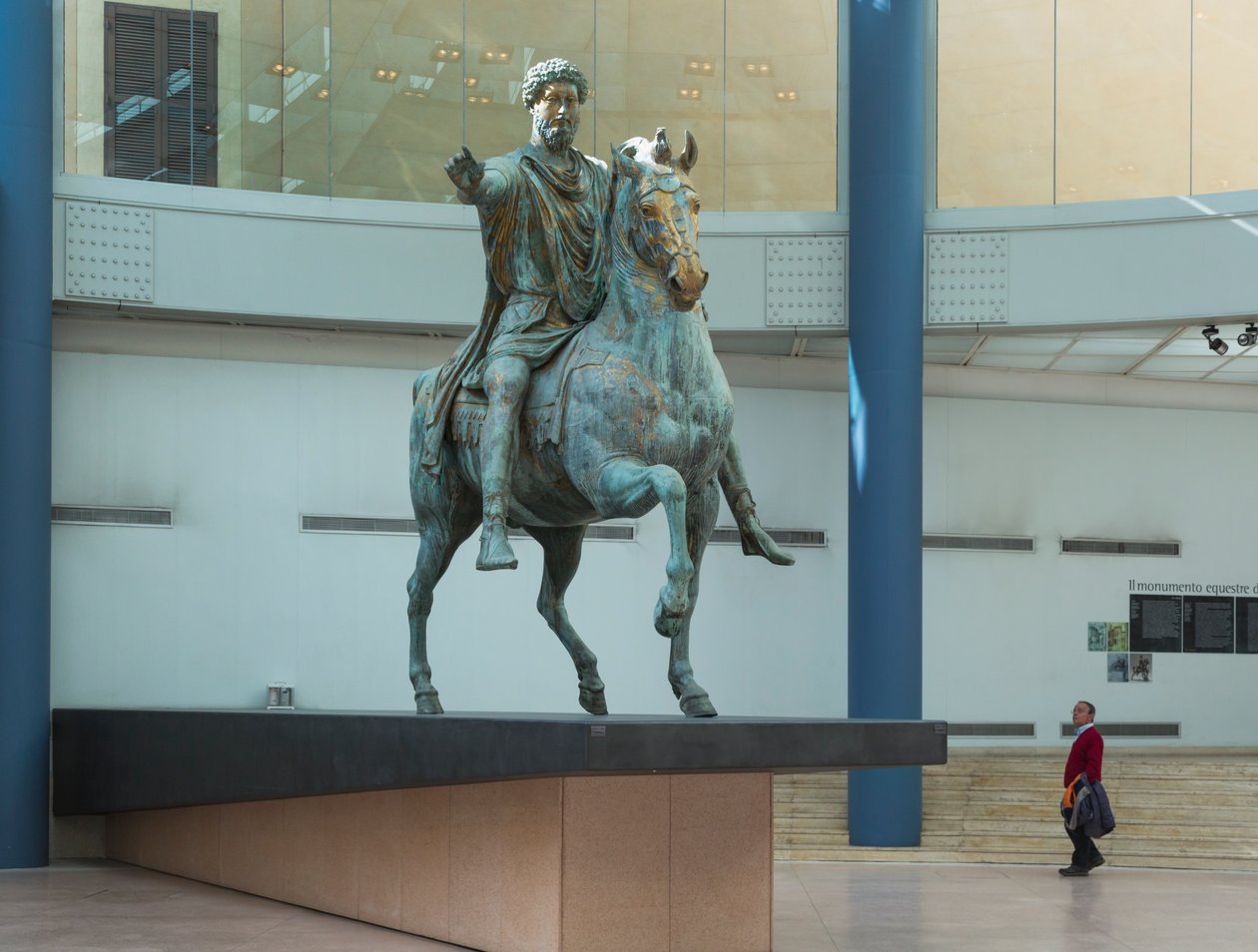 Marcus Aurelius heykeli (bronz) by Roman