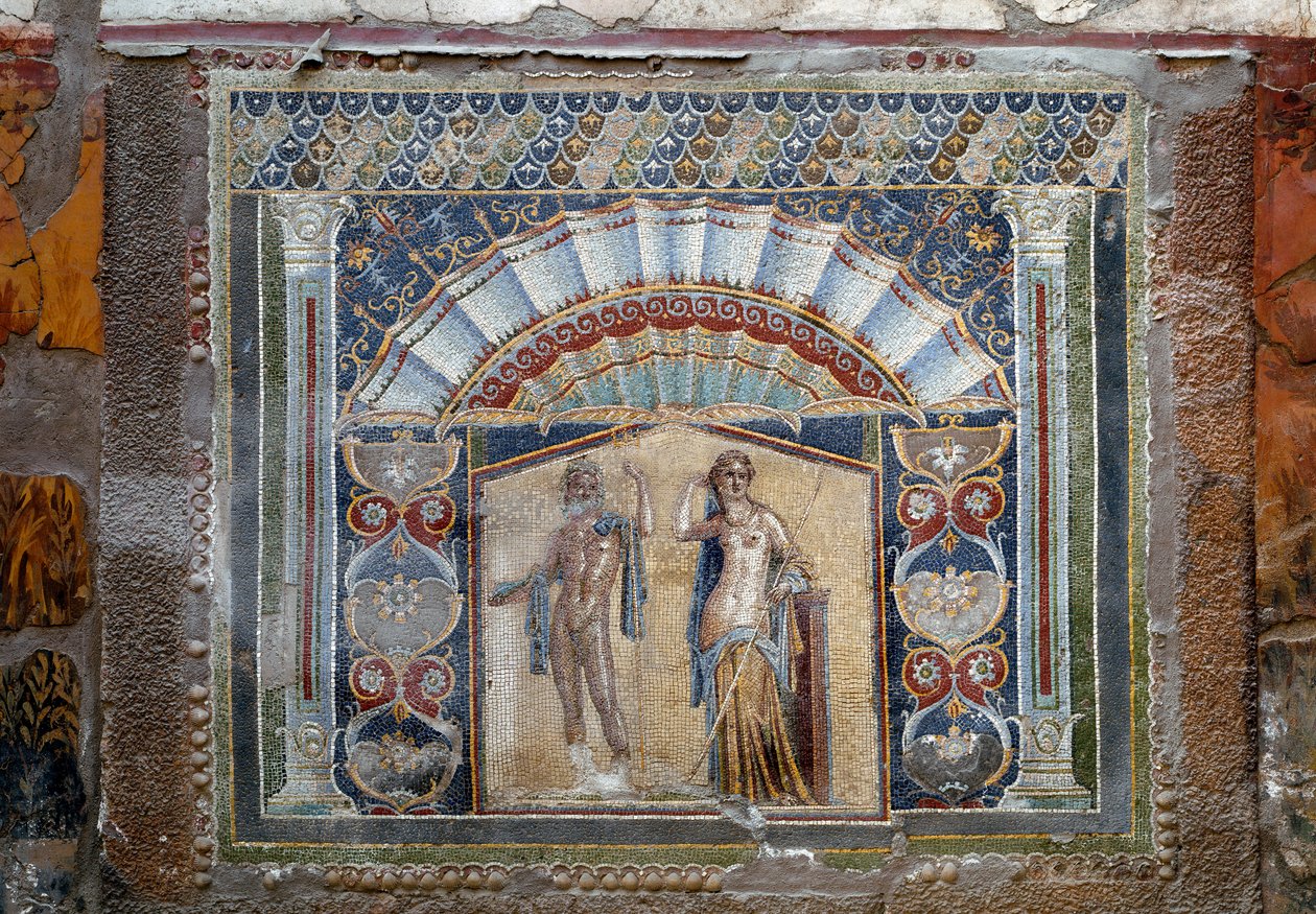 Neptün ve Amfitrit by Roman