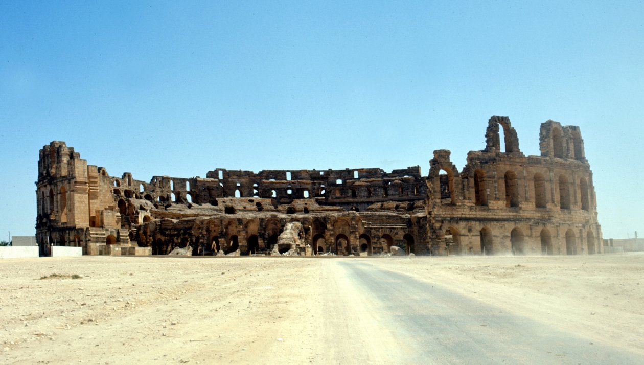 El-Djem, Tunus Roma Kolezyumu. by Roman