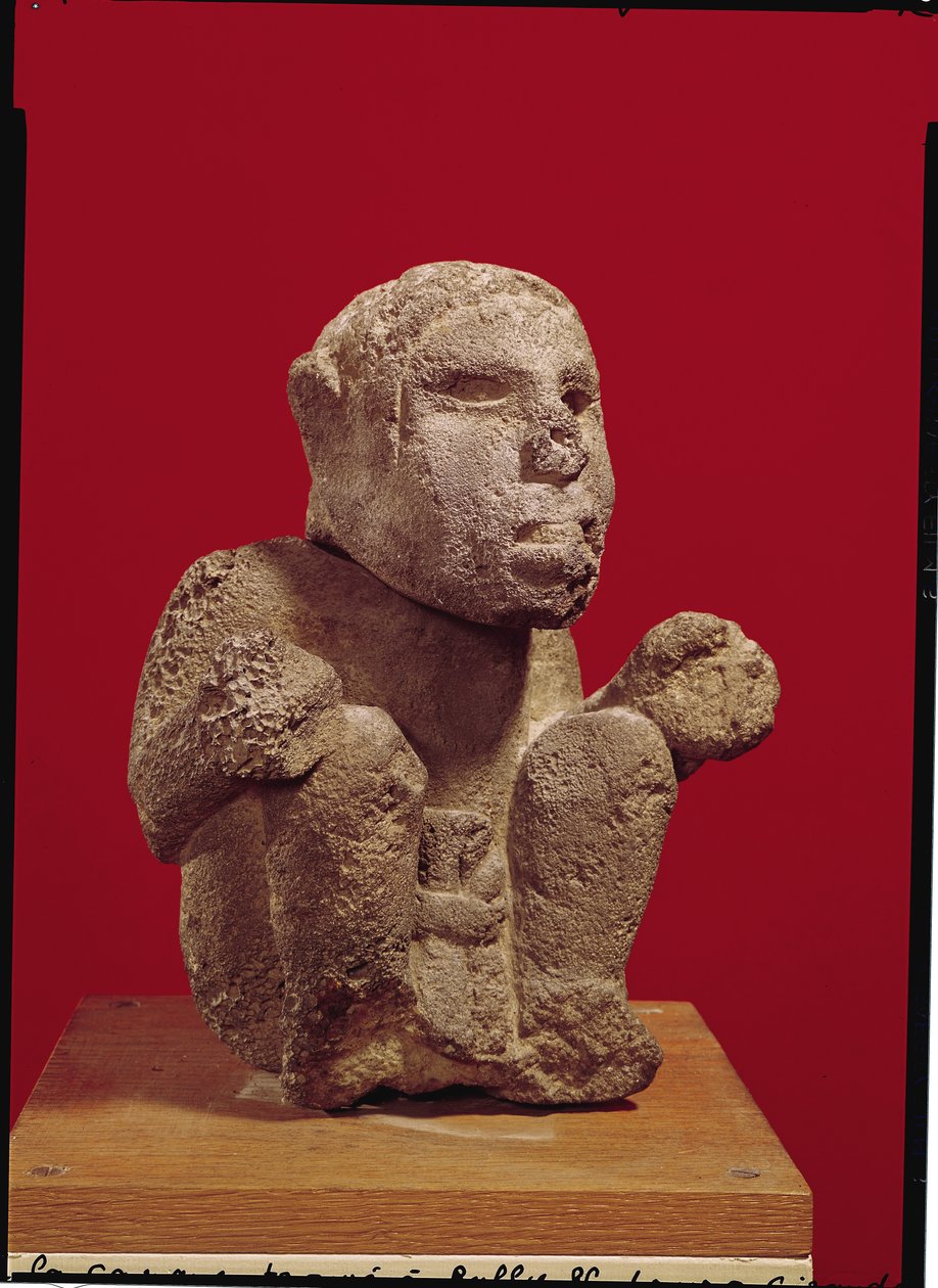 Zincirlenmiş zenci köle (taş) by Roman Roman