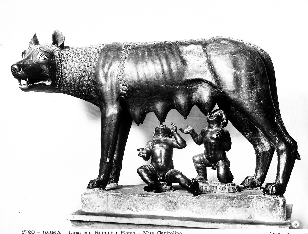 Romulus ve Remus (bronz) by Roman Roman