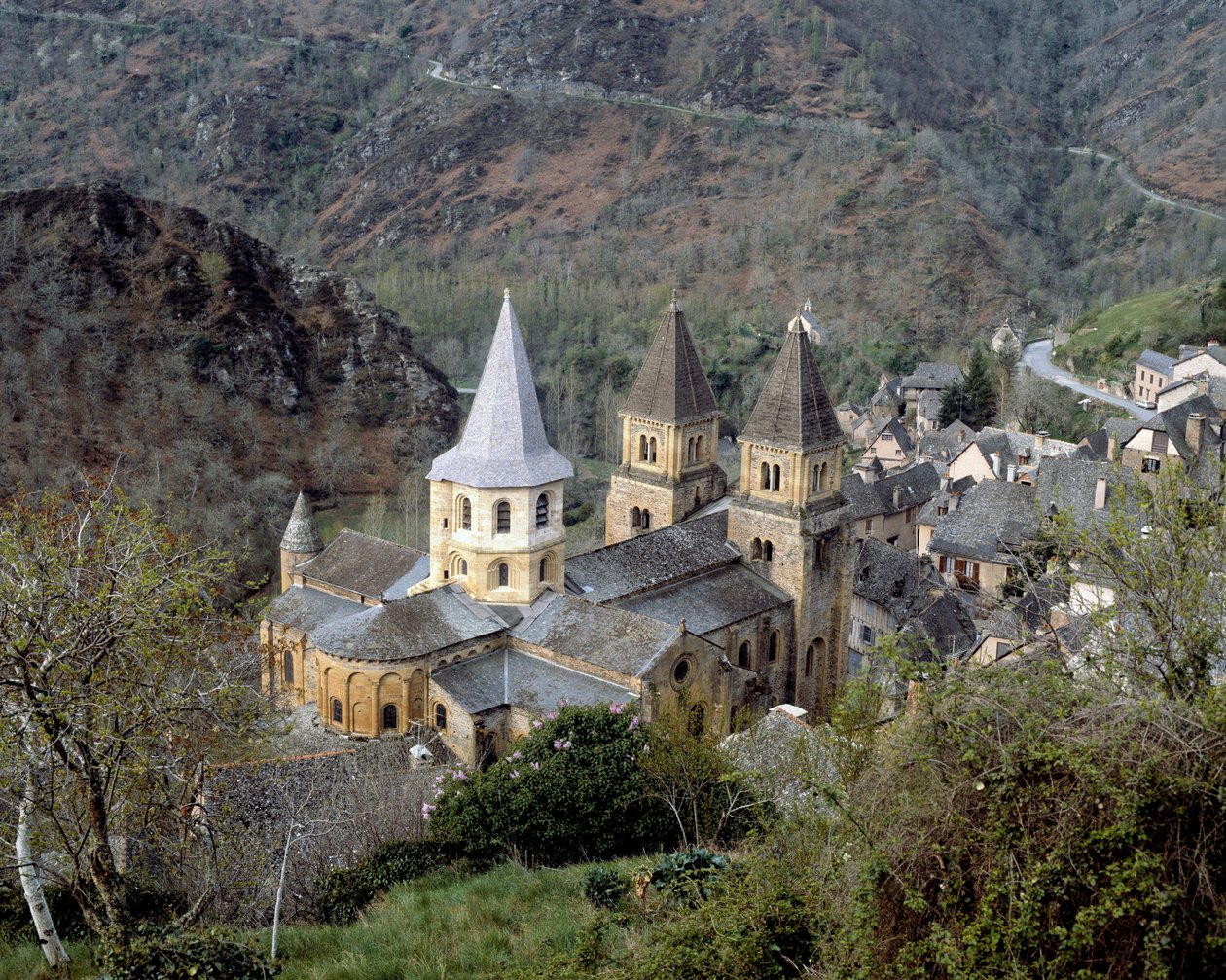 Manastırın havadan görünüşü by Romanesque