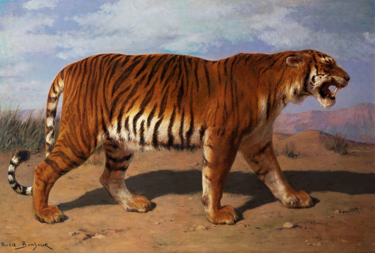 ಸ್ಟಾಕಿಂಗ್ ಟೈಗರ್ಟರ್ಕ್ by Rosa Bonheur