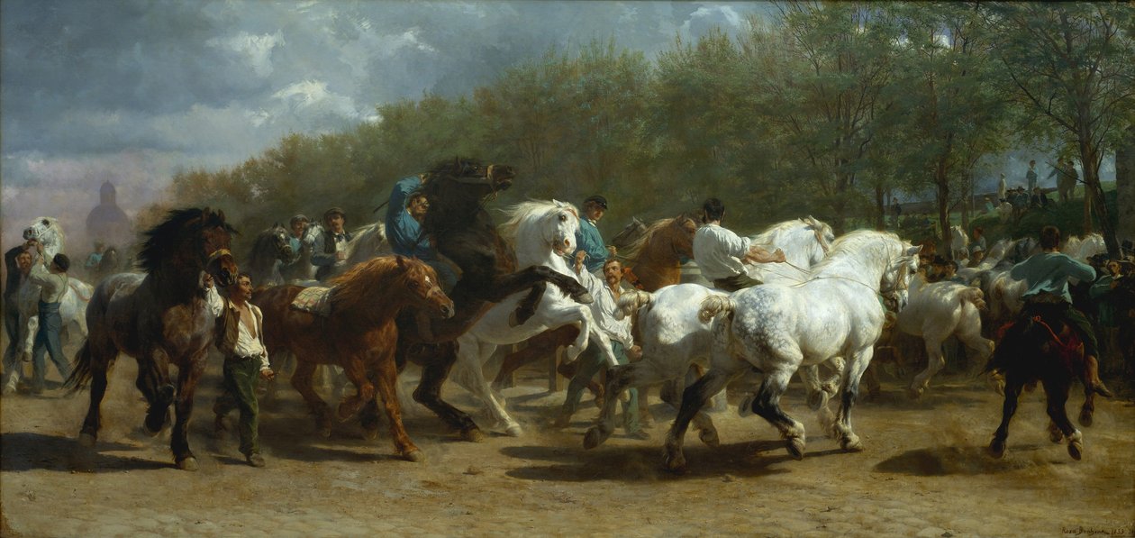 At Fuarı by Rosa Bonheur