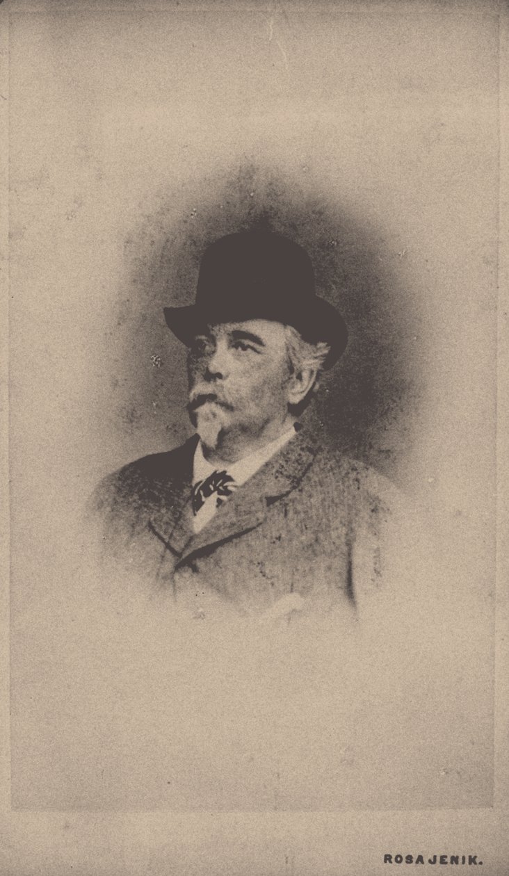 Ağustos Zang 1807-1888 Portresi by Rosa Jenik