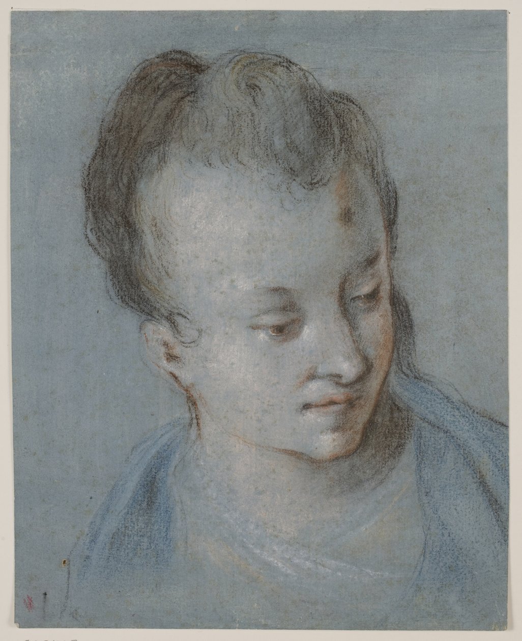 Kadının başı sağa döndü by Rosalba Carriera