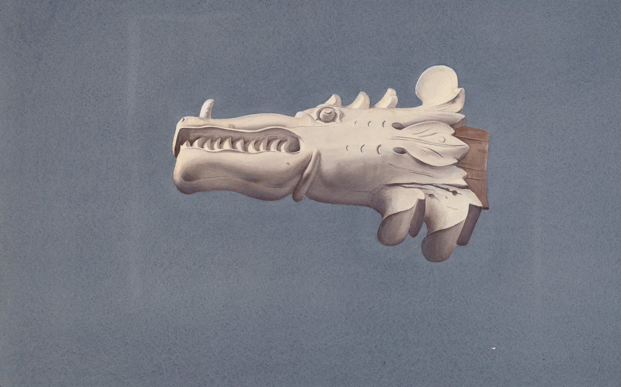 Gargoyle/Oluk Çıkışı by Rosamond P. Gray