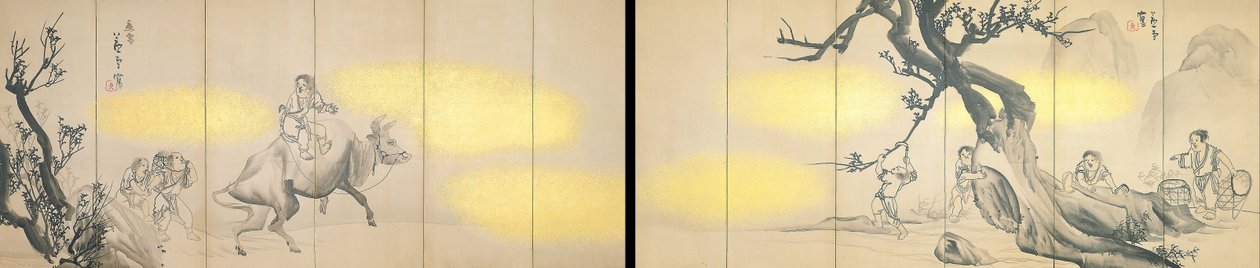 sürü erkek by Nagasawa Rosetsu