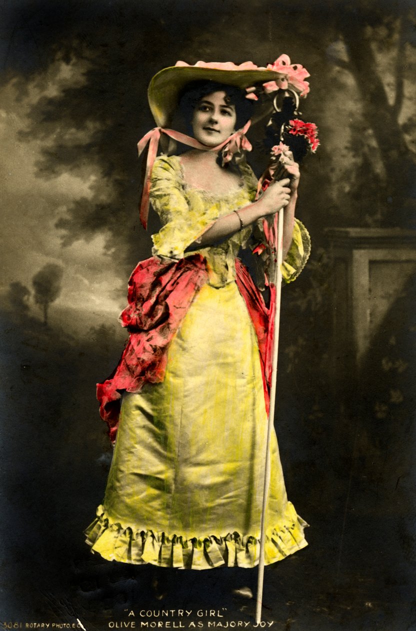 Olive Morell, oyuncu, 1903. by Rotary Photo