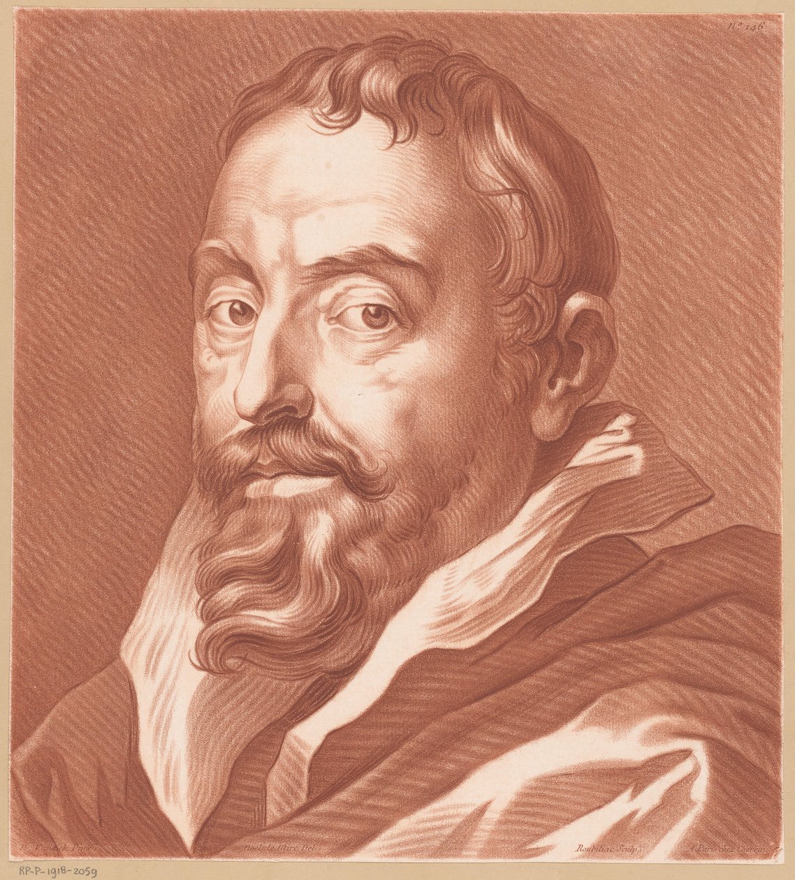 Bir adamın büstü by Louis François Roubillac