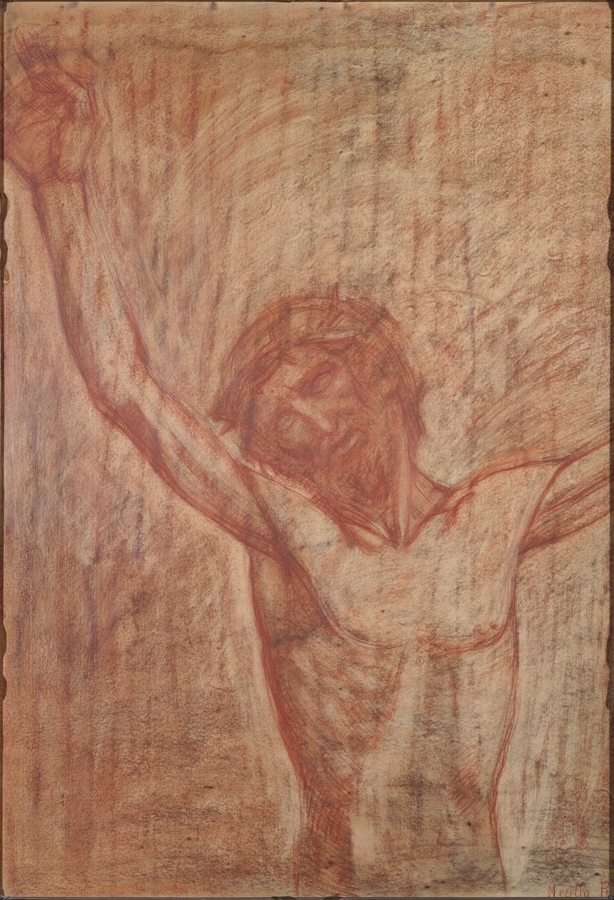 İsa çarmıhta by Rubaldo Merello