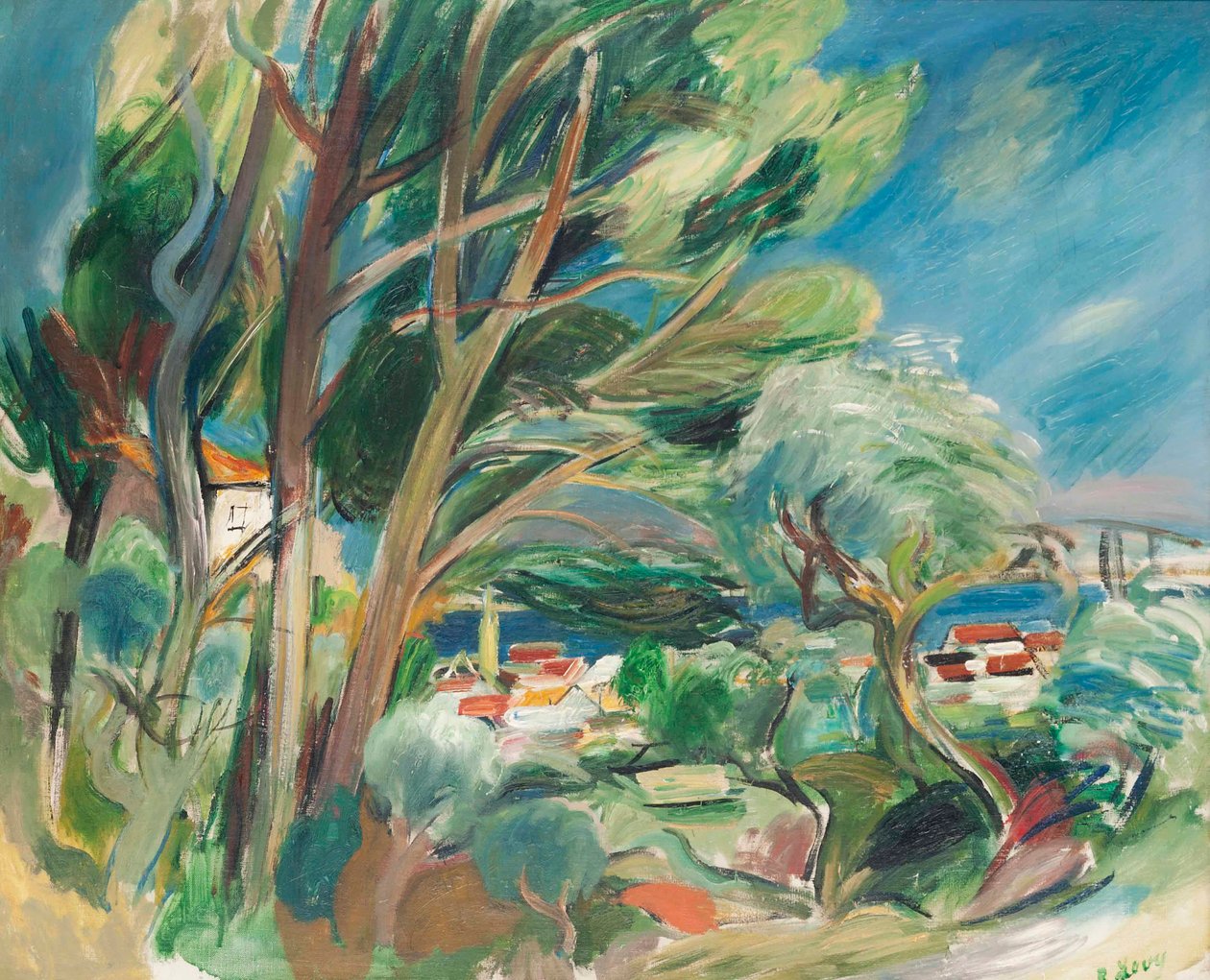 Sanary-sur-Mer, Provence by Rudolf Levy