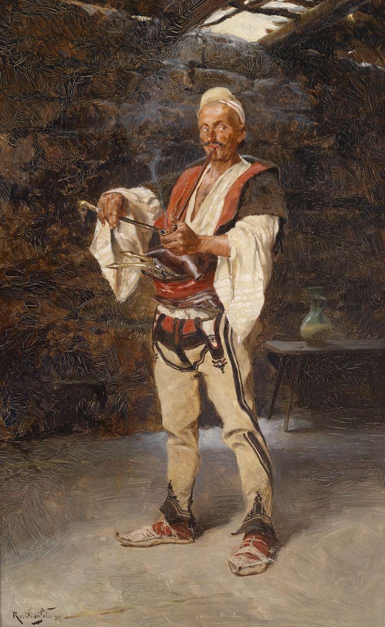 bir Karadağlı by Rudolf Otto von Ottenfeld