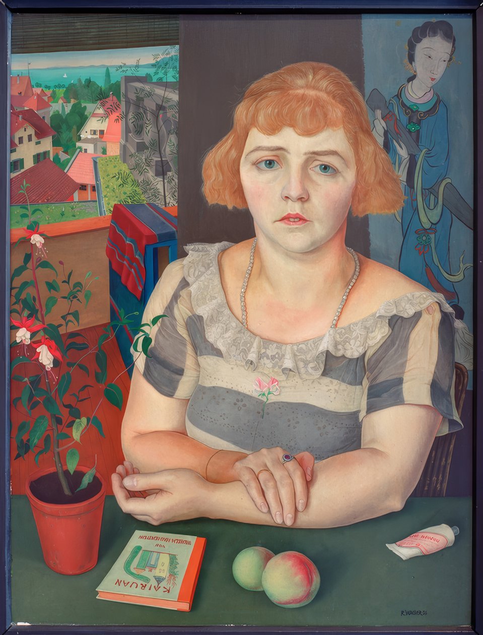 Ilse portresi by Rudolf Wacker