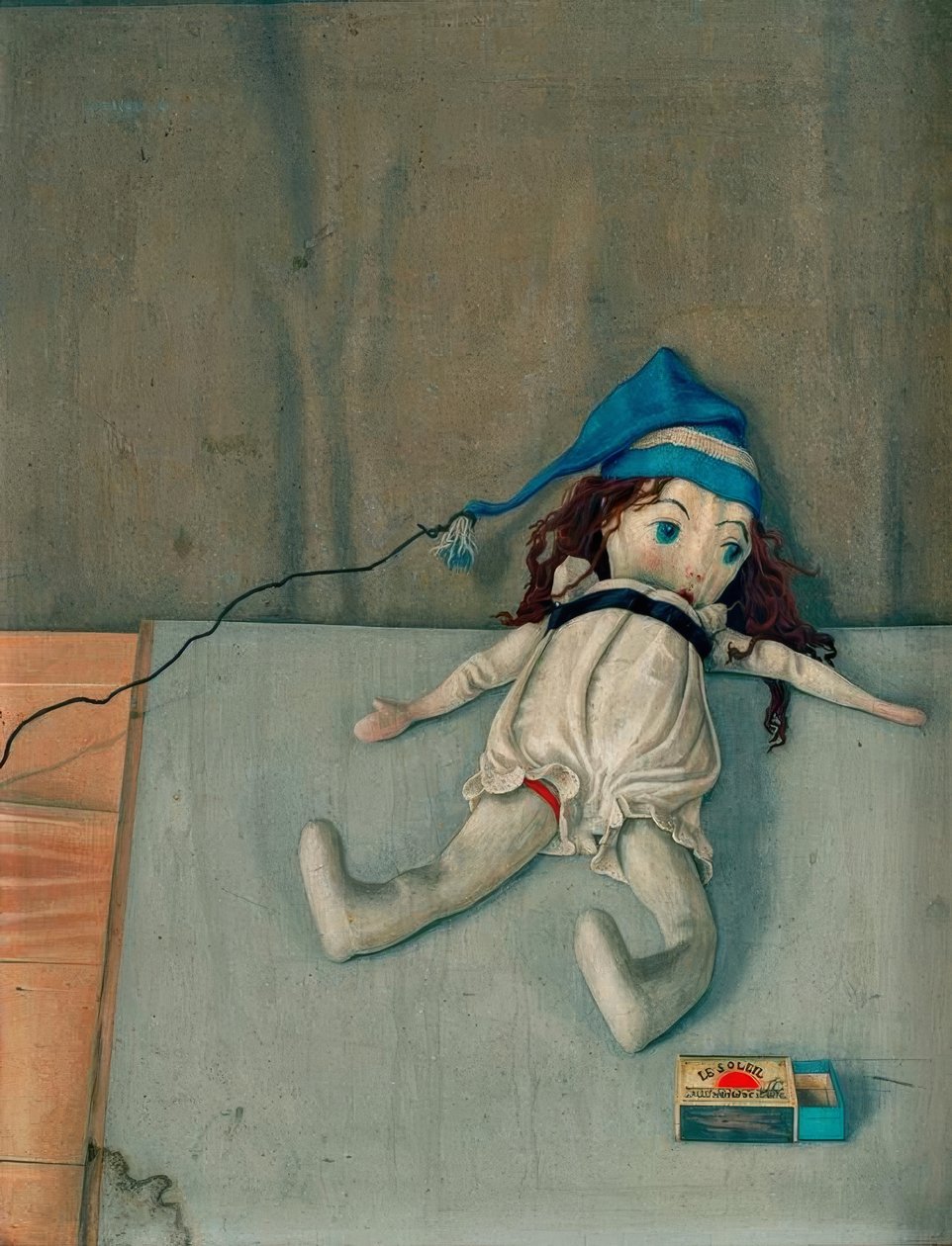 kibrit kutusu ile bebek by Rudolf Wacker