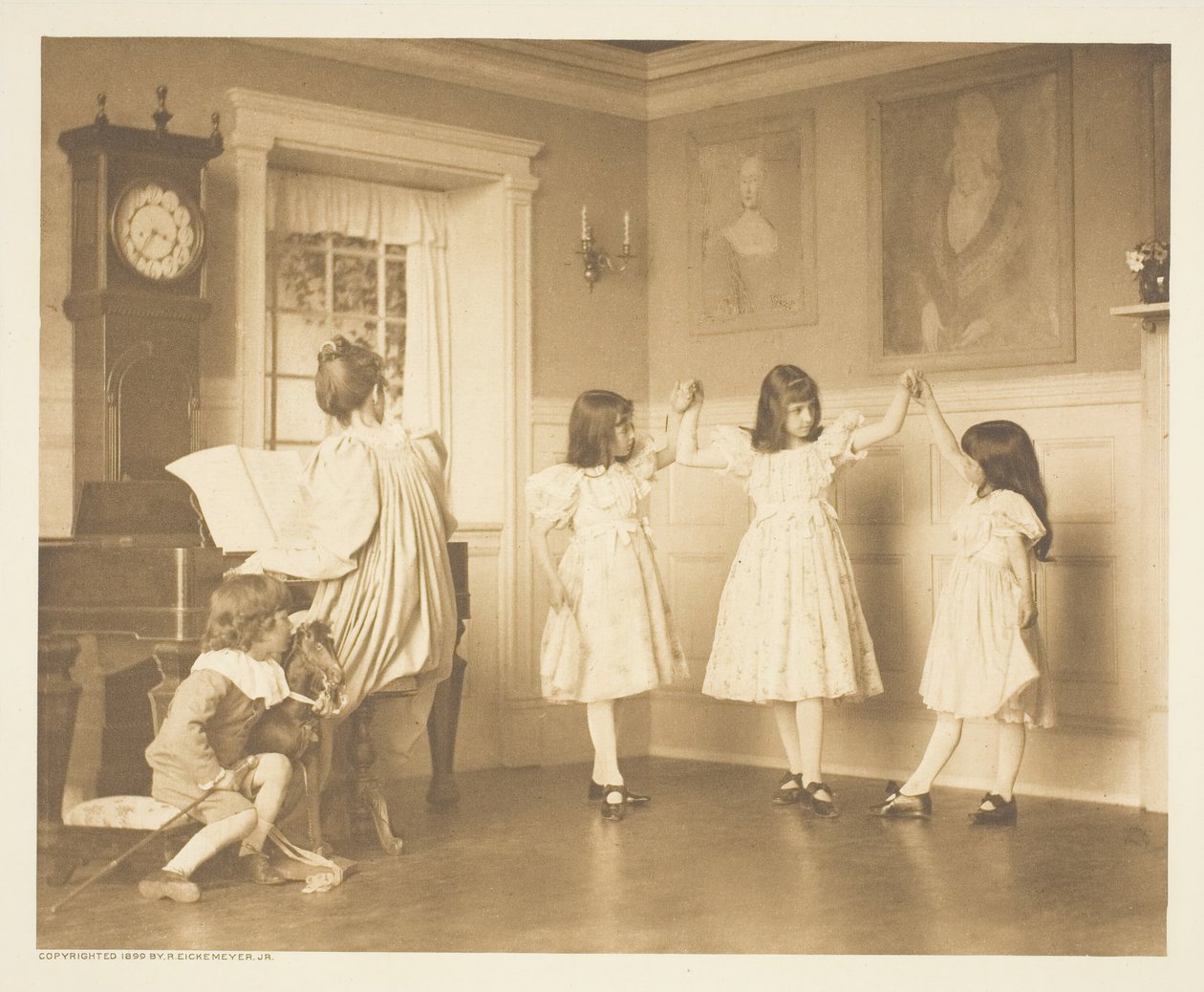 Dans, 1899. by Rudolph Eichemeyer