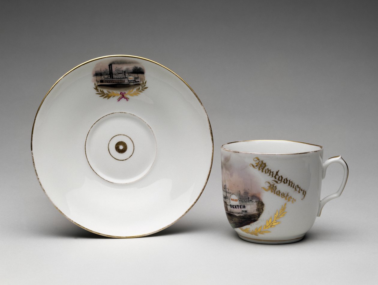 Fincan ve çay tabağı by Rudolph T. Lux