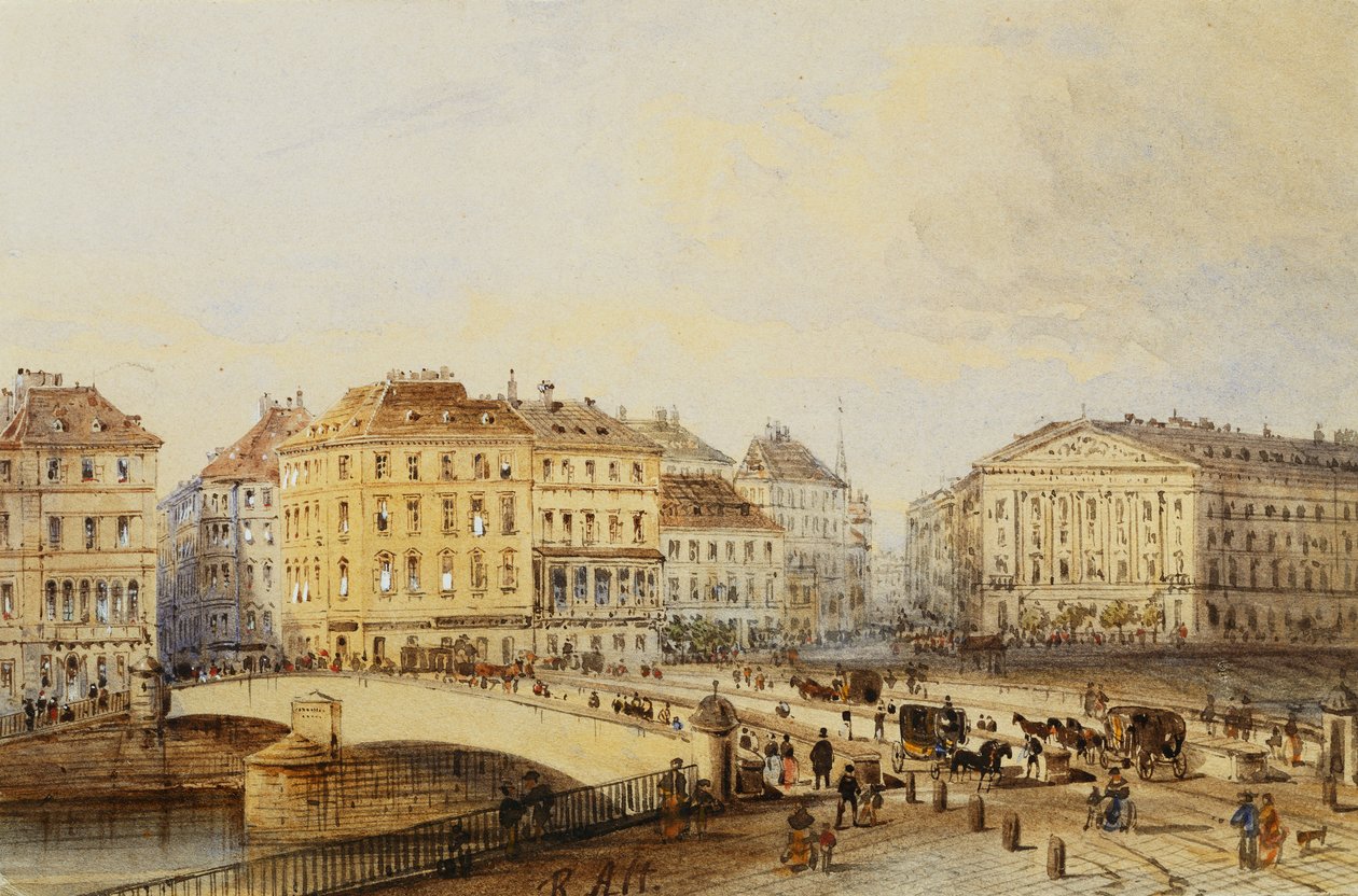 Ferdinand Köprüsü by Rudolf von Alt