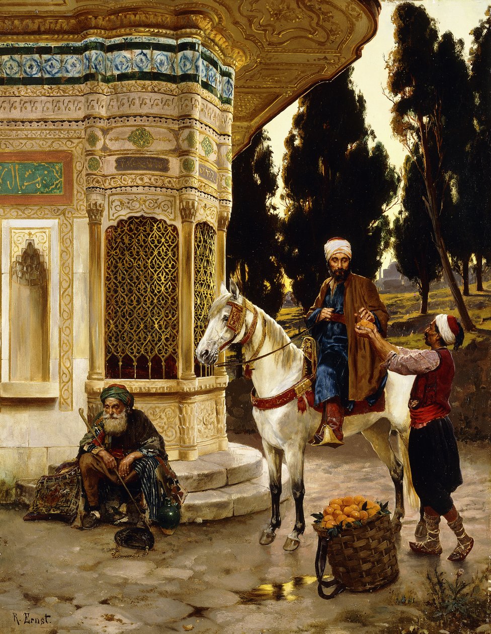 Saray dışında, by Rudolphe Ernst