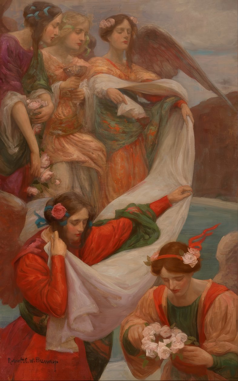 azalan melekler by Rupert Bunny