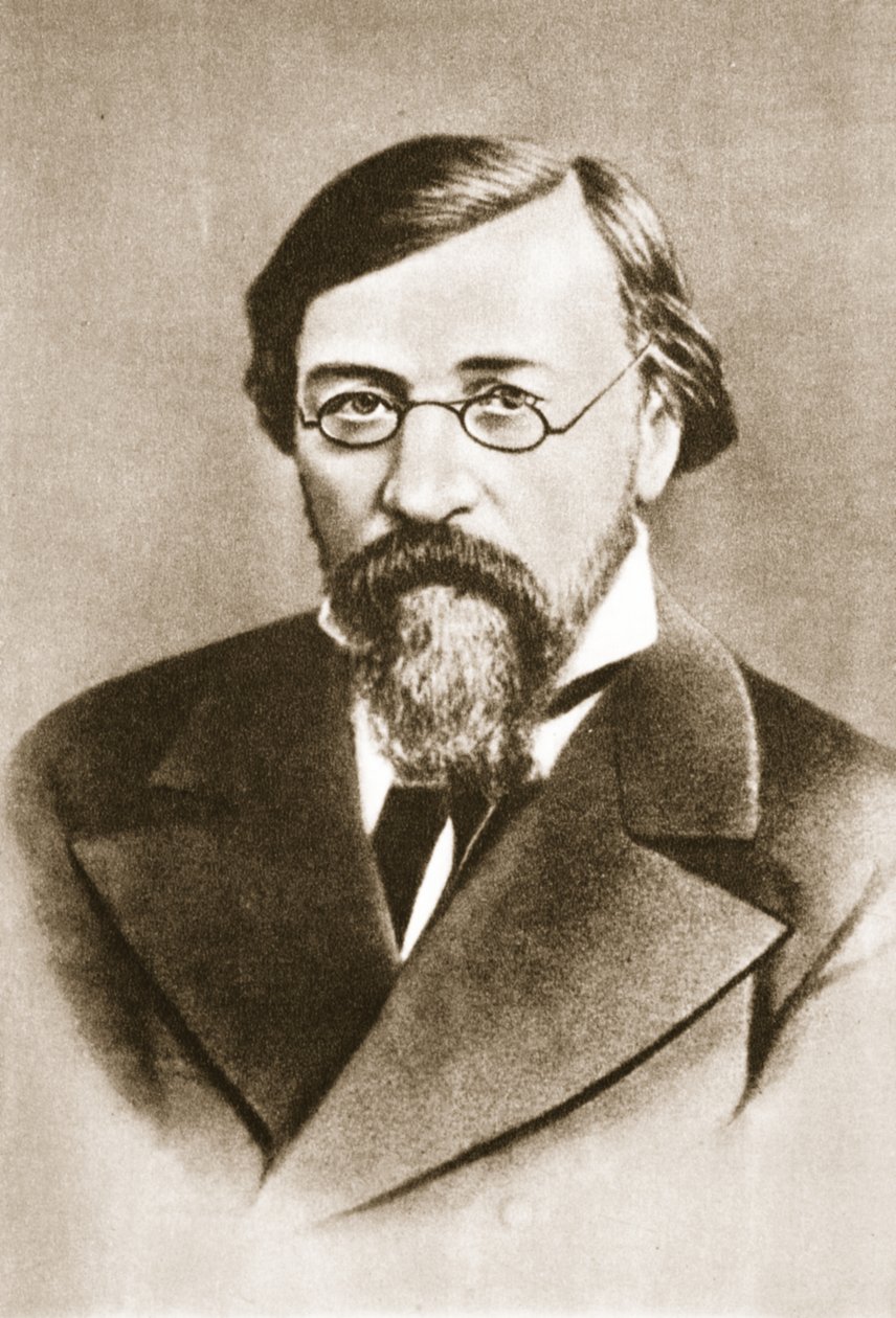 Nikolai Chernyshevsky (fotogravür) by Russian Photographer